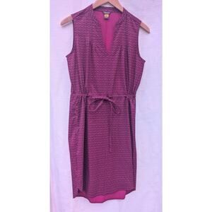 Eddie Bauer Womens Small‎ Departure Dress Athletic Hiking Outdoors Travel Purple
